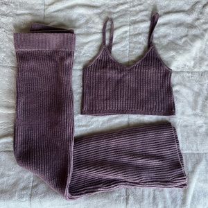 Wild fable matching ribbed knit set